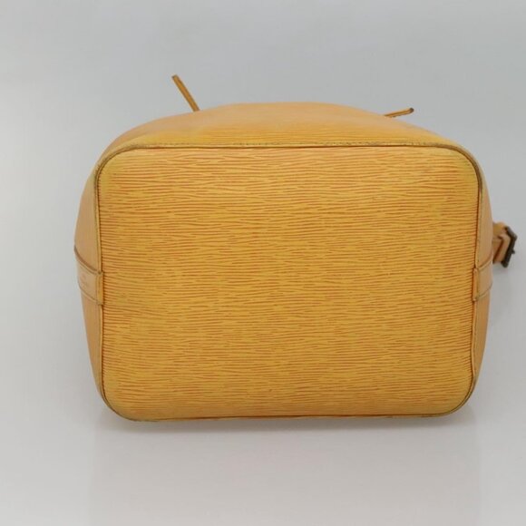 LOUIS VUITTON Epi Petit Noe Shoulder Bag Yellow M44109 LV Auth sw1355 - Picture 6 of 16